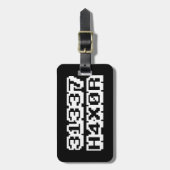 ÉTIQUETTE À BAGAGE 31337 H4X0R (Devant Vertical)