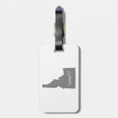 Étiquette À Bagage <3 à la maison Idaho (Dos Vertical)