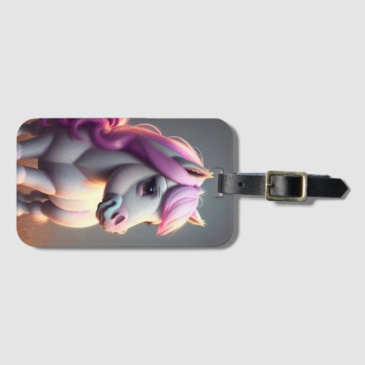 Étiquette À Bagage 3D Spirit Pony 5 (Devant Horizontal)