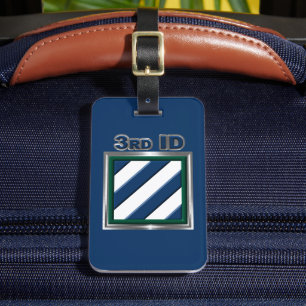 Étiquette À Bagage 3e division d'infanterie