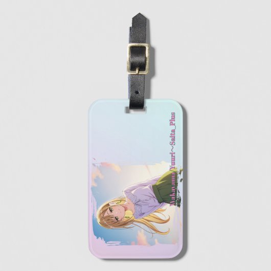 Étiquette À Bagage 47_Plus 和歌山 優里 - Wakayama Yuuri (Devant Vertical)