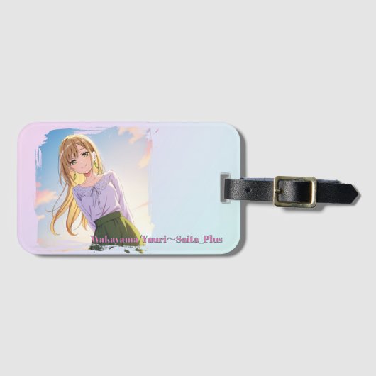 Étiquette À Bagage 47_Plus 和歌山 優里 - Wakayama Yuuri (Devant Horizontal)