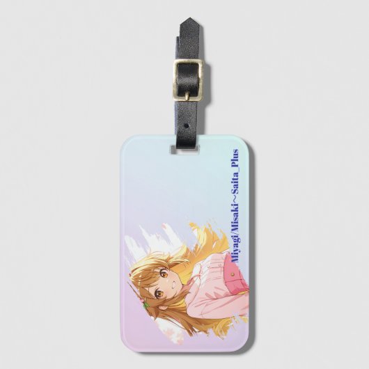 Étiquette À Bagage 47_Plus 宮城 光咲 - Miyagi Misaki (Devant Vertical)