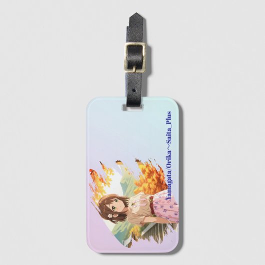 Étiquette À Bagage 47_Plus 山形 織花 - Yamagata Orika (Devant Vertical)