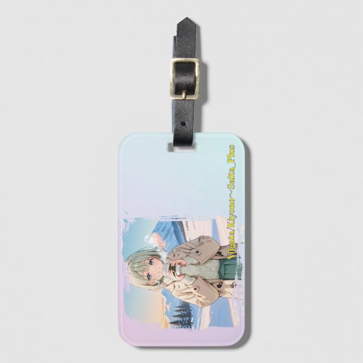 Étiquette À Bagage 47_Plus 新潟 清乃 - Niigata Kiyono (Devant Vertical)