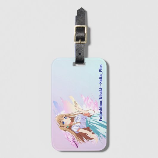 Étiquette À Bagage 47_Plus 福島 希咲 - Fukushima Kisaki (Devant Vertical)