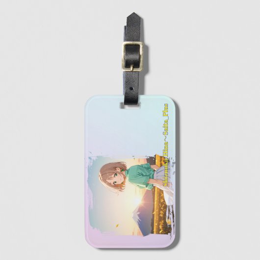 Étiquette À Bagage 47_Plus 静岡 陽菜 - Shizuoka Hina (Devant Vertical)