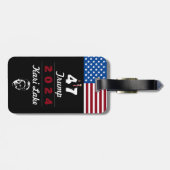 Étiquette À Bagage 47 Trump Kari Lake 2024 (Dos horizontal)