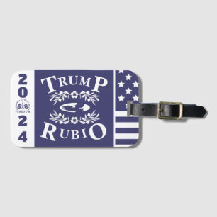 Étiquette À Bagage 47 Trump Rubio 2024
