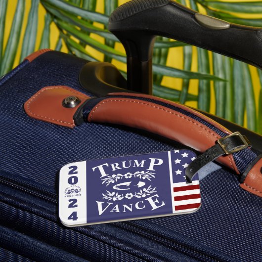 Étiquette À Bagage 47 Trump Vance 2024 (Insitu Rectoal 3)