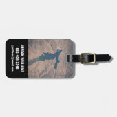 Étiquette À Bagage 4 Juillet 2019 - Lac Isabella En Californie. (Devant horizontal)