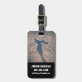 Étiquette À Bagage 4 Juillet 2019 - Lac Isabella En Californie. (Devant Vertical)