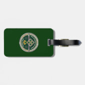 Étiquette À Bagage 4e division d'infanterie retraitée (Dos horizontal)