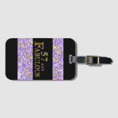 Étiquette À Bagage 57e anniversaire  (Devant Horizontal)