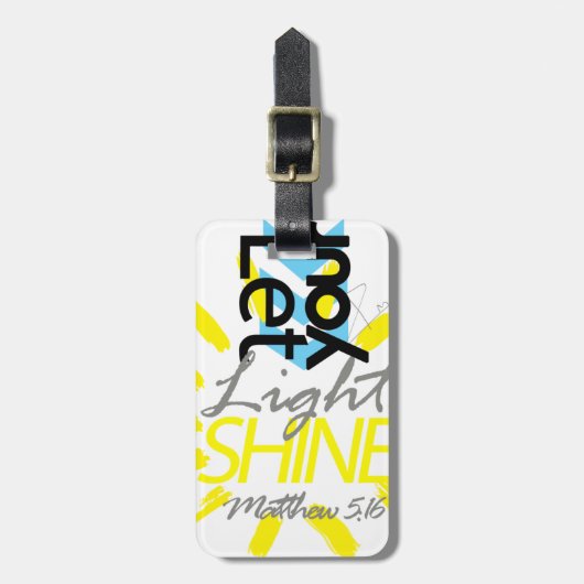 Étiquette À Bagage 5h16 de Matthew (Devant Vertical)