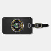 Étiquette À Bagage 75e régiment de Rangers   (Devant horizontal)