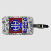 Étiquette À Bagage 82e division aéroportée Tous personnalisables amér (Devant Horizontal)