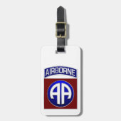 Étiquette À Bagage 82e division aéroportée Toutes les armes de combat (Devant Vertical)