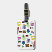 Étiquette À Bagage A.W. Bagographie (Devant Vertical)