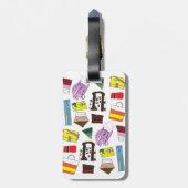 Étiquette À Bagage A.W. Bagographie (Dos Vertical)