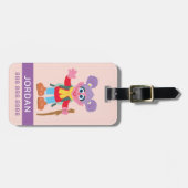 Étiquette À Bagage Abby Cadabby Randonnée | Ajouter vos informations (Devant horizontal)