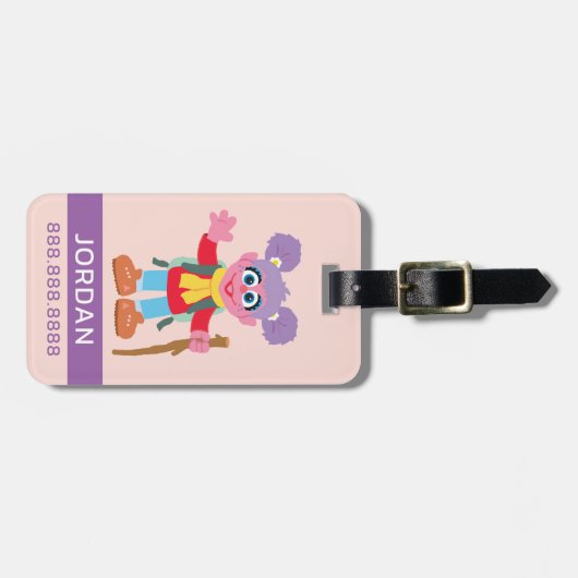 Étiquette À Bagage Abby Cadabby Randonnée | Ajouter vos informations (Devant horizontal)