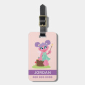 Étiquette À Bagage Abby Cadabby Toasting Marshmallows (Devant Vertical)