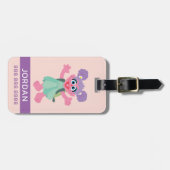 Étiquette À Bagage Abby Cadabby Woodland | Ajouter vos informations (Devant horizontal)