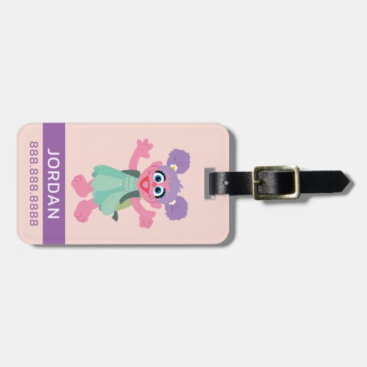 Étiquette À Bagage Abby Cadabby Woodland | Ajouter vos informations (Devant horizontal)