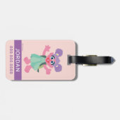 Étiquette À Bagage Abby Cadabby Woodland | Ajouter vos informations (Dos horizontal)