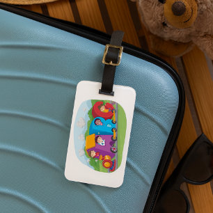 Étiquette À Bagage ABC Alphabet Train avec enfants amusant éducatif