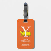 Étiquette À Bagage ABC du Dr Seuss : Lettre Y - Blanc | Ajouter Votre (Dos Vertical)