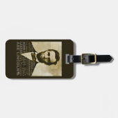 Étiquette À Bagage Abe Lincoln (Devant horizontal)