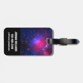 Étiquette À Bagage Abell 2744, Pandora's Cluster. (Dos horizontal)