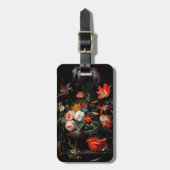 Étiquette À Bagage Abraham Mignon Le Bouquet Renversé. Floral (Devant Vertical)