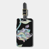 Étiquette À Bagage Abrégé sur organique arc-en-ciel (Devant Vertical)