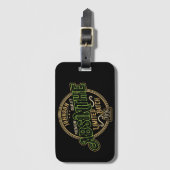 Étiquette À Bagage Absinthe Herbal Spirit Liquor Étiquette (Devant Vertical)