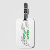 Étiquette À Bagage abstract (Devant Vertical)