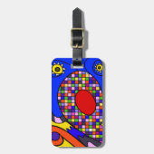 Étiquette À Bagage Abstracted (Devant Vertical)