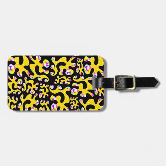 Étiquette À Bagage Abstracted background  (Devant horizontal)