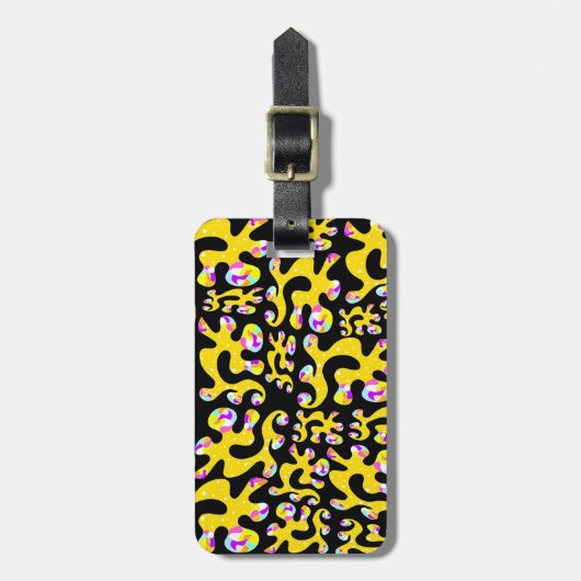 Étiquette À Bagage Abstracted background  (Devant Vertical)