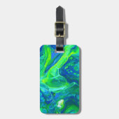 Étiquette À Bagage Abstrait (Devant Vertical)