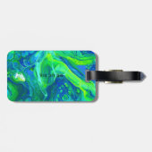 Étiquette À Bagage Abstrait (Dos horizontal)