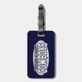 Étiquette À Bagage Académie de liberté ; Cowboys (Dos Vertical)