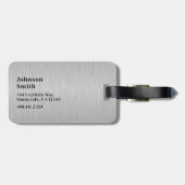 Étiquette À Bagage Accessoire de voyage Custom School Suitcase sac à  (Dos horizontal)