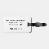 Étiquette À Bagage Accessoire de voyage Spirit School (Dos horizontal)