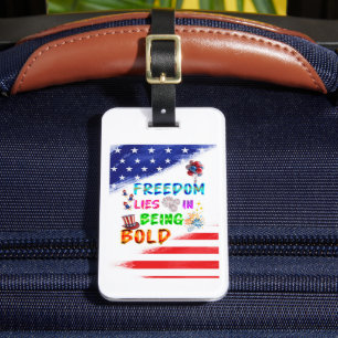 Étiquette À Bagage Accessoires de liberté réside dans le fait d'être