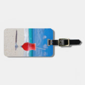 Étiquette À Bagage Acclamations de plage (Devant horizontal)