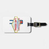 Étiquette À Bagage Accueil-à-Las-Vegas (Devant horizontal)