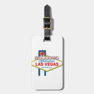 Étiquette À Bagage Accueil-à-Las-Vegas